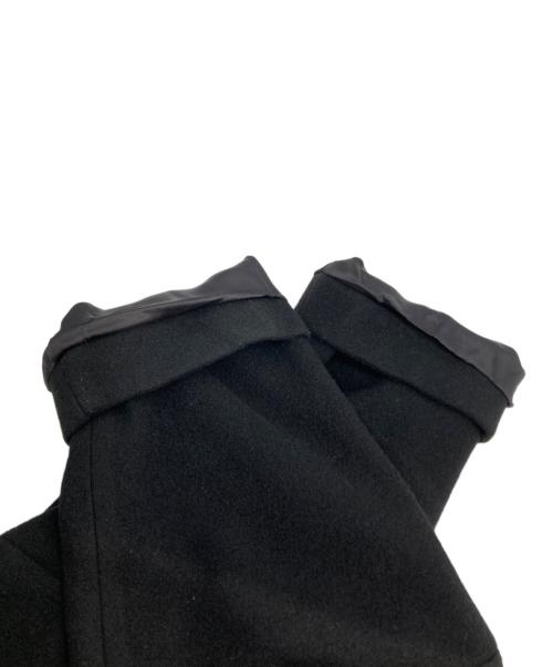 LIMI feu（リミフゥ）LIMI feu (リミフゥ) MOSSER DROPPED SHOULDER COAT（モッサー ドロップト ショルダー コート） ブラック サイズ:2の古着・服飾アイテム