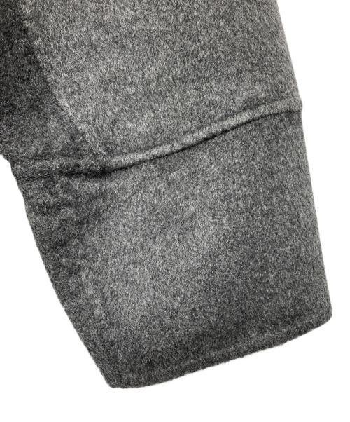 ebure（エブール）ebure (エブール) カシミヤリバーコート グレー サイズ:36の古着・服飾アイテム