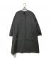 ebure（エブール）の古着「カシミヤリバーコート」｜グレー