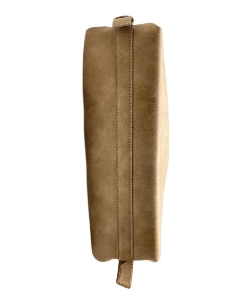 STAND OIL（スタンドオイル）STAND OIL (スタンドオイル) Mushy Bag Mini　/　マッシー バッグ ミニ ブラウンの古着・服飾アイテム