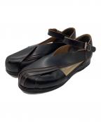 COMME des GARCONSコムデギャルソン）の古着「レザーパンプス」｜ブラック