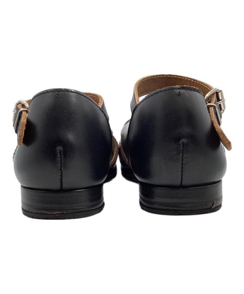 COMME des GARCONS（コムデギャルソン）COMME des GARCONS (コムデギャルソン) レザーパンプス ブラック サイズ:不明の古着・服飾アイテム