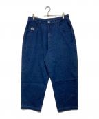 SOL soonerorlaterスーナーオアレイター）の古着「GuruGuru Denim Pants」｜インディゴ