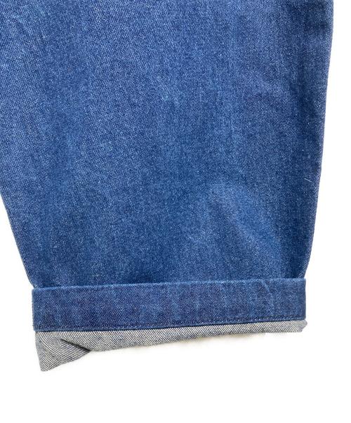 SOL soonerorlater（スーナーオアレイター）SOL soonerorlater (スーナーオアレイター) GuruGuru Denim Pants インディゴ サイズ:Lの古着・服飾アイテム