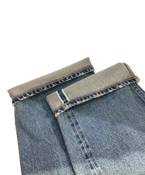 BLACK by moussy（ブラックバイマウジー）BLACK by moussy (ブラックバイマウジー) selvedge vintage denim インディゴ サイズ:25の古着・服飾アイテム