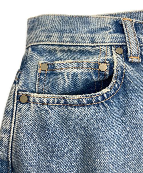 BLACK by moussy（ブラックバイマウジー）BLACK by moussy (ブラックバイマウジー) selvedge vintage denim インディゴ サイズ:25の古着・服飾アイテム