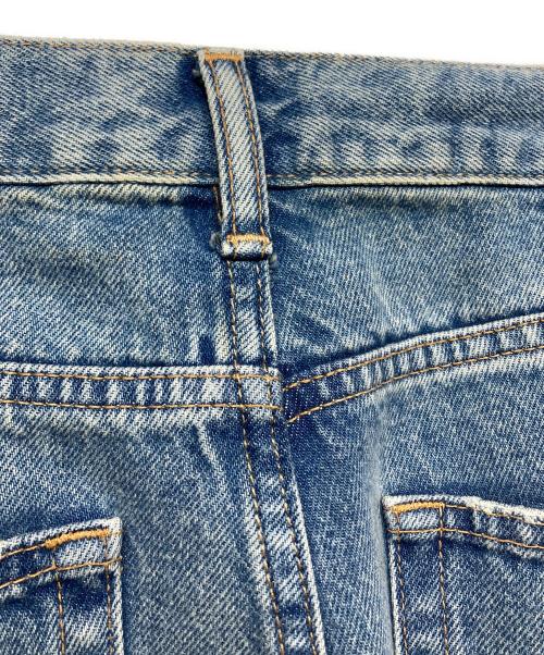 BLACK by moussy（ブラックバイマウジー）BLACK by moussy (ブラックバイマウジー) selvedge vintage denim インディゴ サイズ:25の古着・服飾アイテム