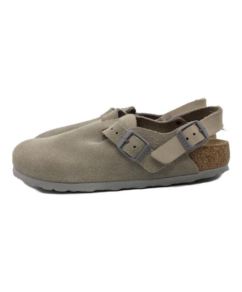 BIRKENSTOCK（ビルケンシュトック）BIRKENSTOCK (ビルケンシュトック) Tokio スウェードサンダル ベージュ サイズ:US6の古着・服飾アイテム