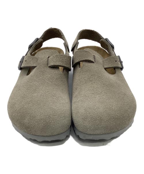 BIRKENSTOCK（ビルケンシュトック）BIRKENSTOCK (ビルケンシュトック) Tokio スウェードサンダル ベージュ サイズ:US6の古着・服飾アイテム