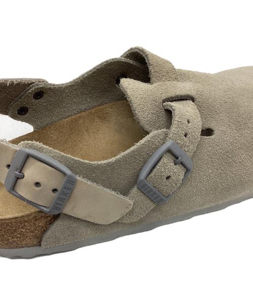 BIRKENSTOCK（ビルケンシュトック）BIRKENSTOCK (ビルケンシュトック) Tokio スウェードサンダル ベージュ サイズ:US6の古着・服飾アイテム