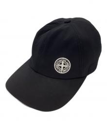 STONE ISLAND（ストーンアイランド）の古着「ポリエステルジャージ6パネルキャップ　761599227」｜ブラック