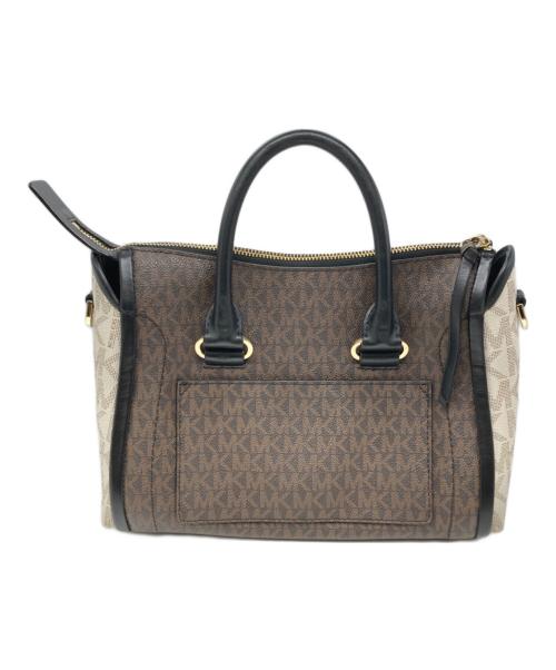 MICHAEL KORS（マイケル・コース）MICHAEL KORS (マイケル・コース) 2WAYショルダーバッグ ブラウンの古着・服飾アイテム