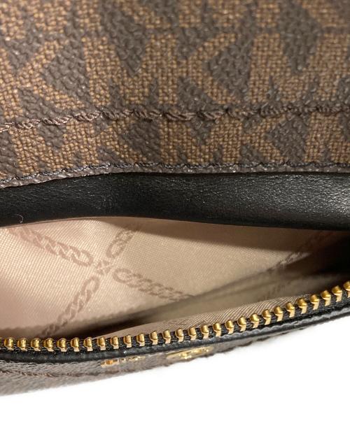 MICHAEL KORS（マイケル・コース）MICHAEL KORS (マイケル・コース) 2WAYショルダーバッグ ブラウンの古着・服飾アイテム