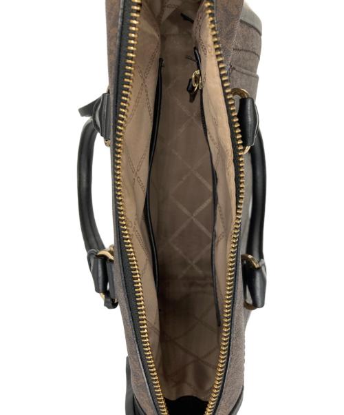 MICHAEL KORS（マイケル・コース）MICHAEL KORS (マイケル・コース) 2WAYショルダーバッグ ブラウンの古着・服飾アイテム