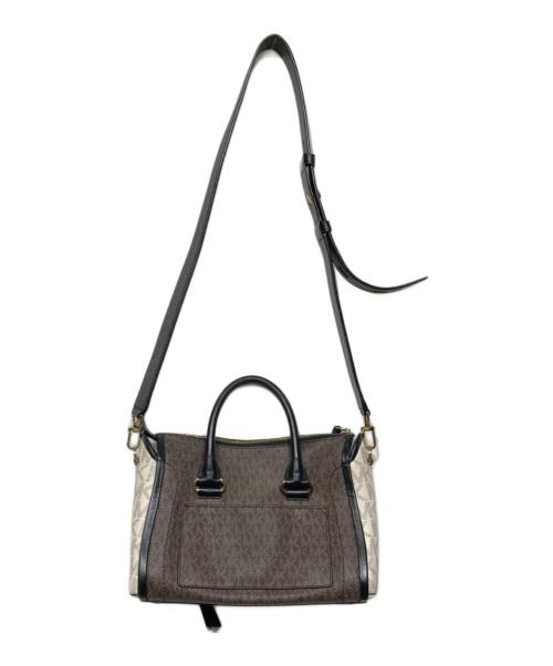 MICHAEL KORS（マイケル・コース）MICHAEL KORS (マイケル・コース) 2WAYショルダーバッグ ブラウンの古着・服飾アイテム