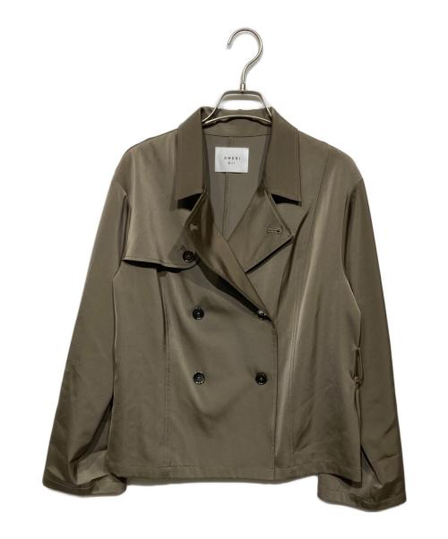 Ameri（アメリ）Ameri (アメリ) 3WAY TRENCH DRESS ブラウン サイズ:Sの古着・服飾アイテム