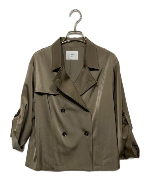 Ameri（アメリ）Ameri (アメリ) 3WAY TRENCH DRESS ブラウン サイズ:Sの古着・服飾アイテム