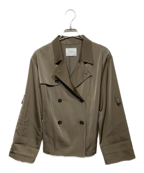 Ameri（アメリ）Ameri (アメリ) 3WAY TRENCH DRESS ブラウン サイズ:Sの古着・服飾アイテム