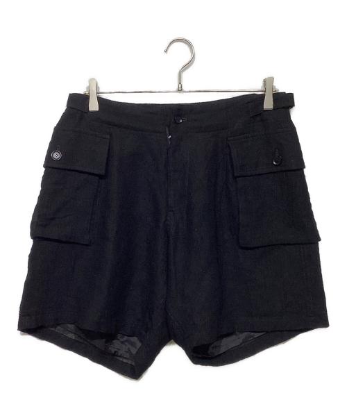 YOHJI YAMAMOTO（ヨウジヤマモト）YOHJI YAMAMOTO (ヨウジヤマモト) ウールグルカショーツ ブラック サイズ:2の古着・服飾アイテム