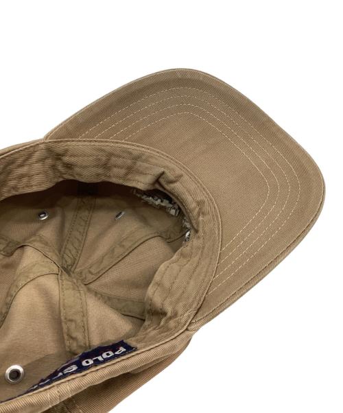 POLO SPORT（ポロスポーツ）POLO SPORT (ポロスポーツ) 90s ロゴキャップ ブラウンの古着・服飾アイテム