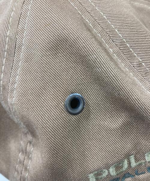 POLO SPORT（ポロスポーツ）POLO SPORT (ポロスポーツ) 90s ロゴキャップ ブラウンの古着・服飾アイテム