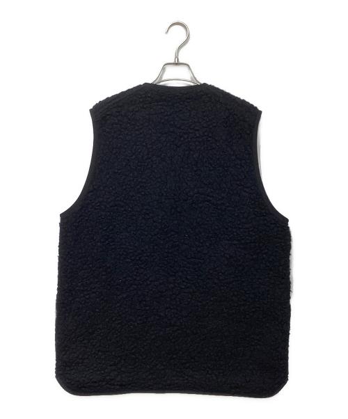 THE NORTHFACE PURPLELABEL（ザ・ノースフェイス パープルレーベル）THE NORTHFACE PURPLELABEL (ザ・ノースフェイス パープルレーベル) Wool Boa WINDSTOPPER Field Vest ブラック サイズ:Sの古着・服飾アイテム
