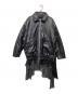 DIESEL（ディーゼル）の古着「G-ELEU レイヤードフリルジャケット」｜ブラック
