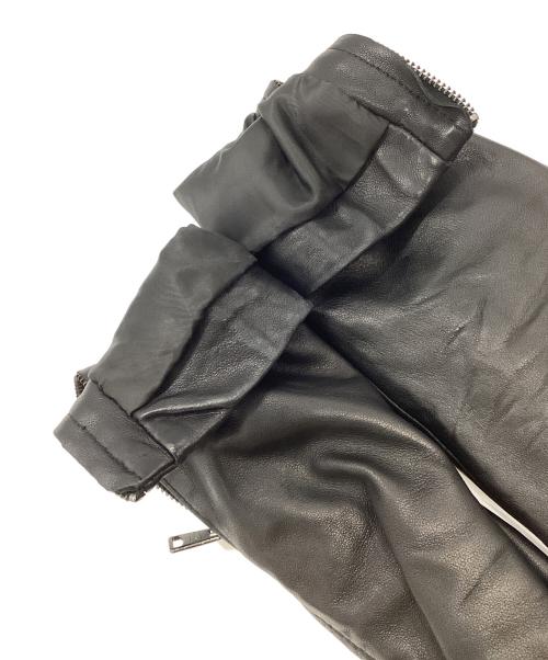 ALL SAINTS（オールセインツ）ALL SAINTS (オールセインツ) ダブルライダースジャケット　WL037V ブラック サイズ:UK10の古着・服飾アイテム