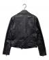 ALL SAINTS (オールセインツ) ダブルライダースジャケット　WL037V ブラック サイズ:UK10：12000円