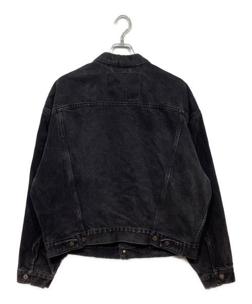 LEVI'S（リーバイス）LEVI'S (リーバイス) 後染めブラックデニムジャケット　70598-4159 ブラック サイズ:Lの古着・服飾アイテム