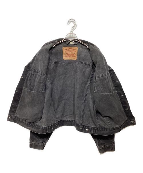 LEVI'S（リーバイス）LEVI'S (リーバイス) 後染めブラックデニムジャケット　70598-4159 ブラック サイズ:Lの古着・服飾アイテム
