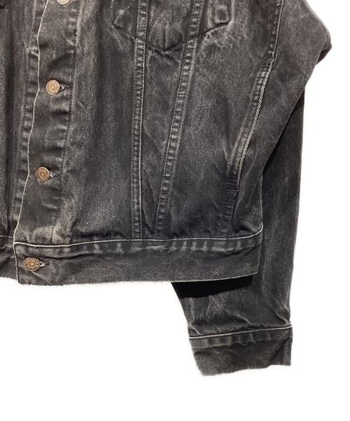 LEVI'S（リーバイス）LEVI'S (リーバイス) 後染めブラックデニムジャケット　70598-4159 ブラック サイズ:Lの古着・服飾アイテム