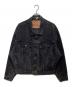 LEVI'S（リーバイス）の古着「後染めブラックデニムジャケット　70598-4159」｜ブラック