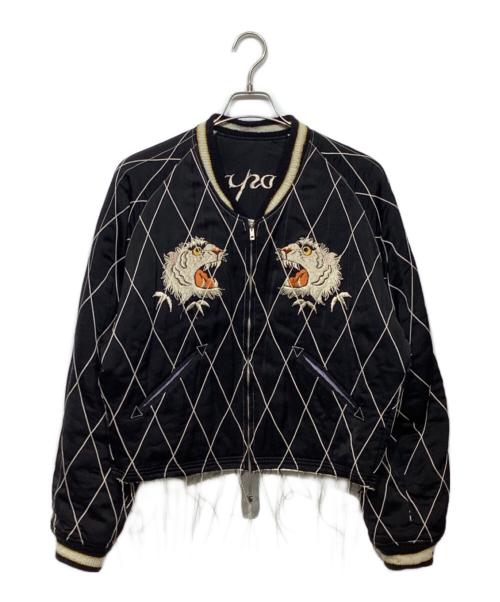 SASQUATCHfabrix.（サスクワッチファブリックス）SASQUATCHfabrix. (サスクワッチファブリックス) テーラー東洋 (テーラートウヨウ) 港商リバーシブルスカジャン　TT14051 ブラック サイズ:特大の古着・服飾アイテム