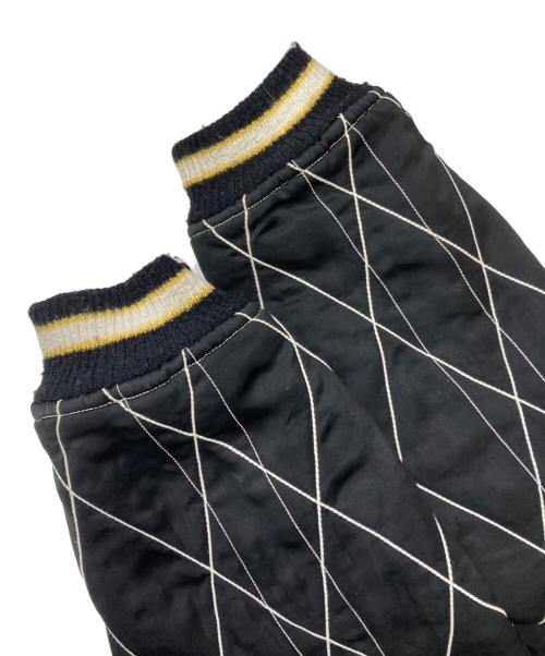 SASQUATCHfabrix.（サスクワッチファブリックス）SASQUATCHfabrix. (サスクワッチファブリックス) テーラー東洋 (テーラートウヨウ) 港商リバーシブルスカジャン　TT14051 ブラック サイズ:特大の古着・服飾アイテム