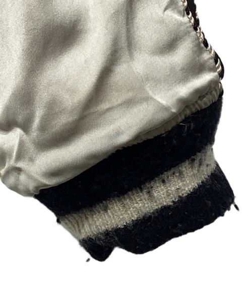 SASQUATCHfabrix.（サスクワッチファブリックス）SASQUATCHfabrix. (サスクワッチファブリックス) テーラー東洋 (テーラートウヨウ) 港商リバーシブルスカジャン　TT14051 ブラック サイズ:特大の古着・服飾アイテム