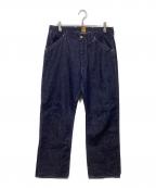 HUMAN MADEヒューマンメイド）の古着「DENIM WORK PANTS PAST HM28PT001」｜インディゴ