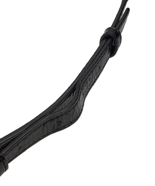 Vivienne Westwood（ヴィヴィアンウエストウッド）Vivienne Westwood (ヴィヴィアンウエストウッド) オーブ付 ハート型 ショルダーバッグ ブラックの古着・服飾アイテム