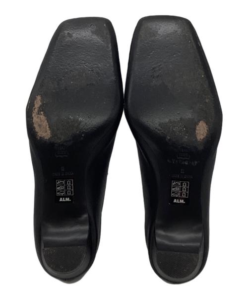 ALM.（アルム）ALM. (アルム) VELOCE LEATHER PUMPS ブラック サイズ:38の古着・服飾アイテム