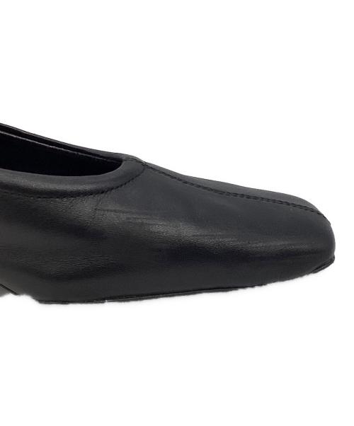 ALM.（アルム）ALM. (アルム) VELOCE LEATHER PUMPS ブラック サイズ:38の古着・服飾アイテム