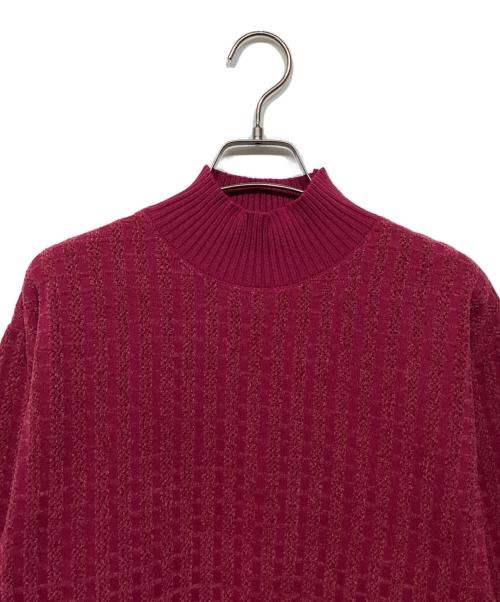 Loulou Willoughby（ルルウィルビー）Loulou Willoughby (ルルウィルビー) ロングリブカフスモールプルオーバー21252016110 パープル サイズ:2の古着・服飾アイテム