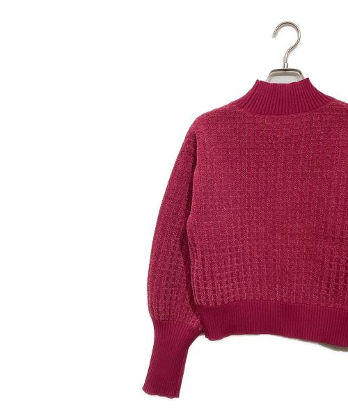 Loulou Willoughby（ルルウィルビー）Loulou Willoughby (ルルウィルビー) ロングリブカフスモールプルオーバー21252016110 パープル サイズ:2の古着・服飾アイテム