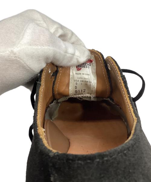 RED WING（レッドウィング）RED WING (レッドウィング) POSTMAN OXFORD 9112 ブラック サイズ:9Dの古着・服飾アイテム
