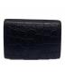 Saint Laurent Paris（サンローランパリ）の古着「エンボスクロコダイル タイニーウォレット　CFP459996」｜ブラック