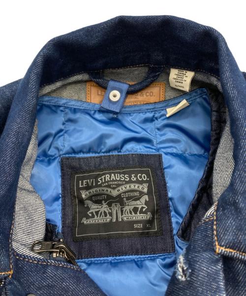 LEVI'S PReMIUM（リーバイス プレミアム）LEVI'S PReMIUM (リーバイス プレミアム) 3-IN-1 トラッカージャケット インディゴ サイズ:XLの古着・服飾アイテム