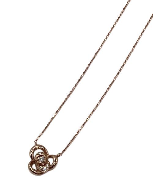VENDOME AOYAMA（ヴァンドーム アオヤマ）VENDOME AOYAMA (ヴァンドーム アオヤマ) ローズモチーフネックレス　K10 PGの古着・服飾アイテム