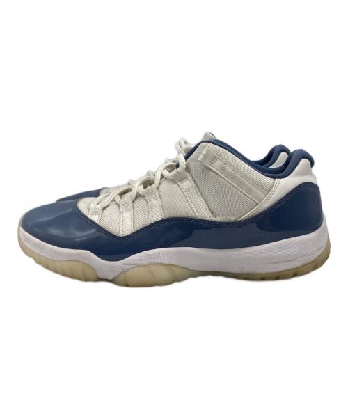 NIKE（ナイキ）NIKE (ナイキ) FV5104-104　AIR JORDAN 11 Retro Low ホワイト×ブルー サイズ:US10.5の古着・服飾アイテム