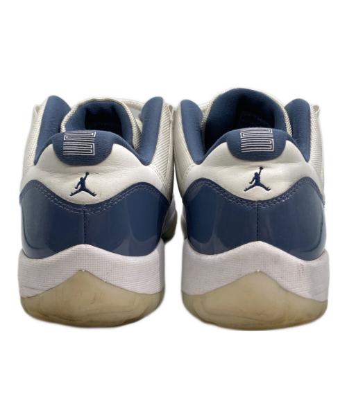 NIKE（ナイキ）NIKE (ナイキ) FV5104-104　AIR JORDAN 11 Retro Low ホワイト×ブルー サイズ:US10.5の古着・服飾アイテム