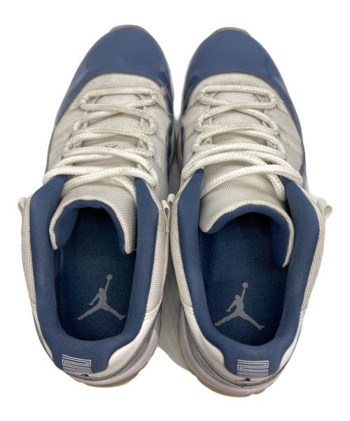NIKE（ナイキ）NIKE (ナイキ) FV5104-104　AIR JORDAN 11 Retro Low ホワイト×ブルー サイズ:US10.5の古着・服飾アイテム