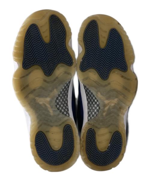NIKE（ナイキ）NIKE (ナイキ) FV5104-104　AIR JORDAN 11 Retro Low ホワイト×ブルー サイズ:US10.5の古着・服飾アイテム